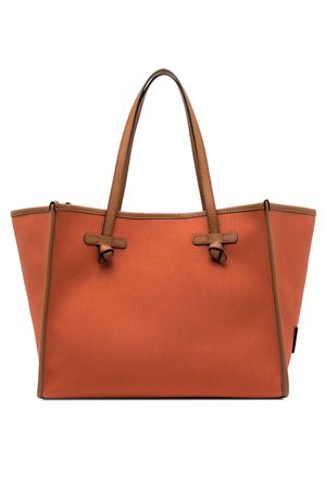 Marcella shopping bag in two-color canvas GIANNI CHIARINI | BS6850COMMCNVSE13934